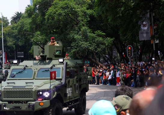 Desfile Cívico Militar del 16 de septiembre 2024. Foto EE: Rosario Servin