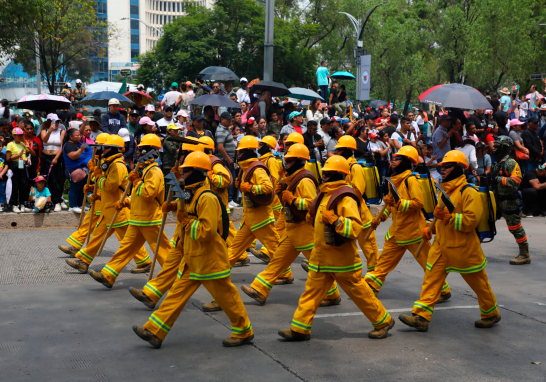 Desfile Cívico Militar del 16 de septiembre 2024. Foto EE: Rosario Servin