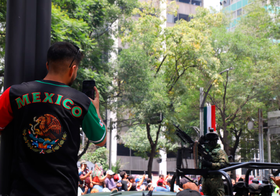 Desfile Cívico Militar del 16 de septiembre 2024. Foto EE: Rosario Servin