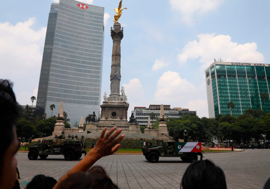 Desfile Cívico Militar del 16 de septiembre 2024. Foto EE: Rosario Servin