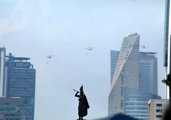 Desfile Cívico Militar del 16 de septiembre 2024. Foto EE: Rosario Servin