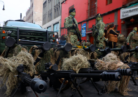 Desfile Cívico Militar del 16 de septiembre 2024. Foto EE: Eric Lugo