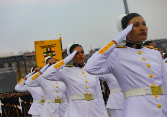 Desfile Cívico Militar del 16 de septiembre 2024. Foto EE: Eric Lugo