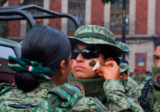  Desfile Cívico Militar del 16 de septiembre 2024. Foto EE: Rosario Servin