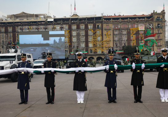 Desfile Cívico Militar del 16 de septiembre 2024. Foto EE: Eric Lugo