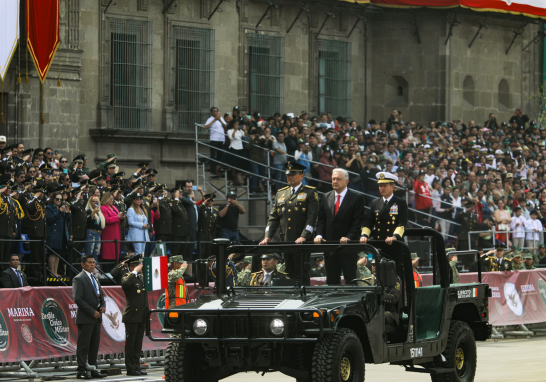 Desfile Cívico Militar del 16 de septiembre 2024. Foto EE: Eric Lugo