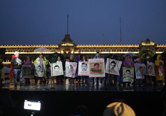 10° Aniversario del caso Ayotzinapa.