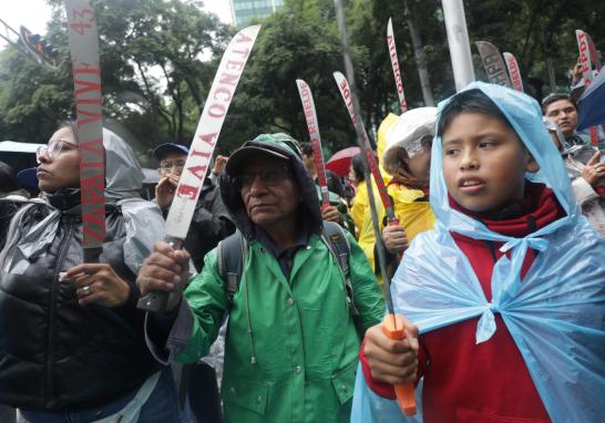 10° Aniversario del caso Ayotzinapa.