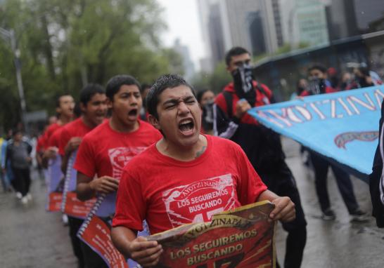 10° Aniversario del caso Ayotzinapa.