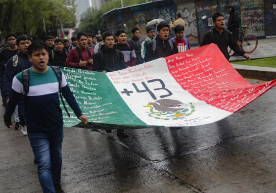 10° Aniversario del caso Ayotzinapa.