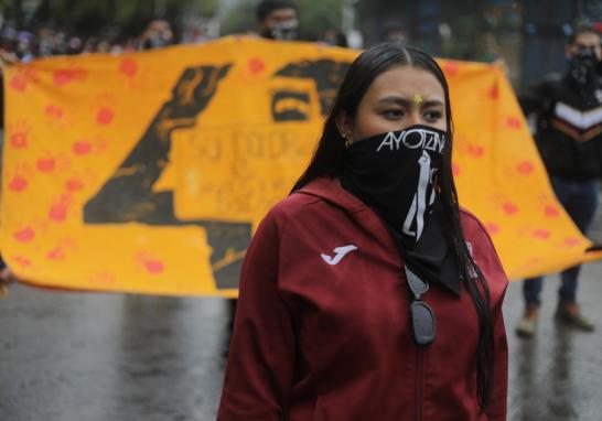 10° Aniversario del caso Ayotzinapa.