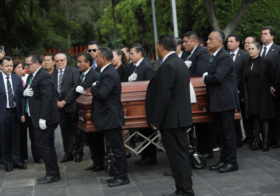 Homenaje luctuoso de Ifigenia Martínez en la Cámara de Diputados.