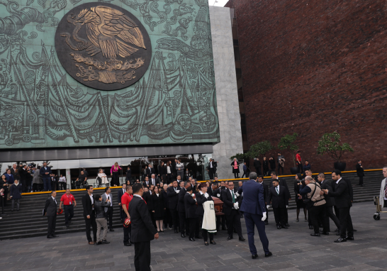 Homenaje luctuoso de Ifigenia Martínez en la Cámara de Diputados.