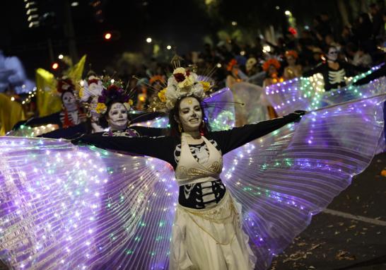 Procesión Nocturna de Catrinas 2024