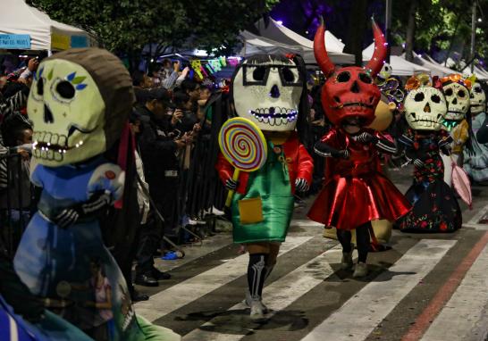 Procesión Nocturna de Catrinas 2024