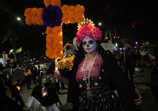 Procesión Nocturna de Catrinas 2024