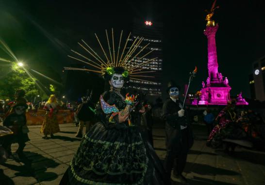 Procesión Nocturna de Catrinas 2024