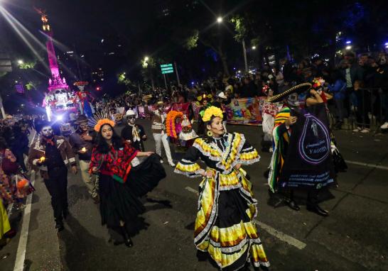 Procesión Nocturna de Catrinas 2024