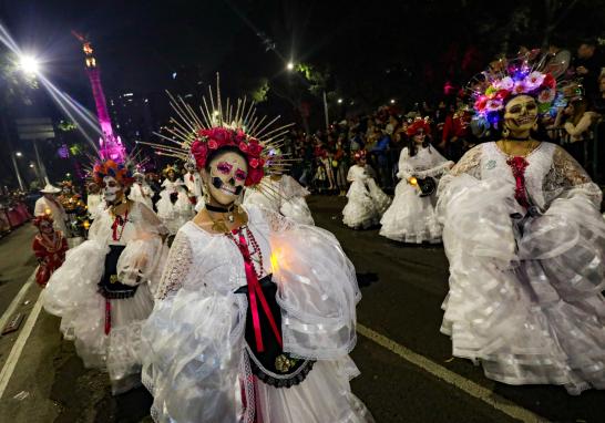 Procesión Nocturna de Catrinas 2024