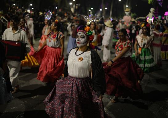 Procesión Nocturna de Catrinas 2024