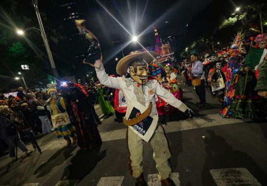 Procesión Nocturna de Catrinas 2024