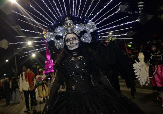 Procesión Nocturna de Catrinas 2024