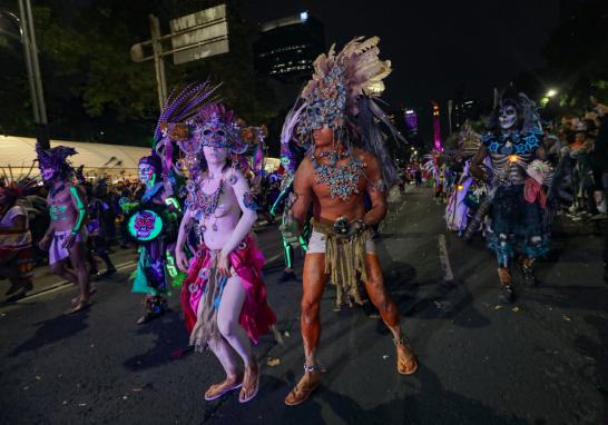 Procesión Nocturna de Catrinas 2024