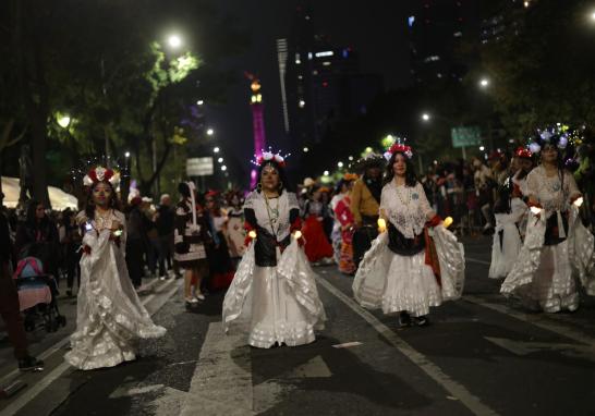 Procesión Nocturna de Catrinas 2024