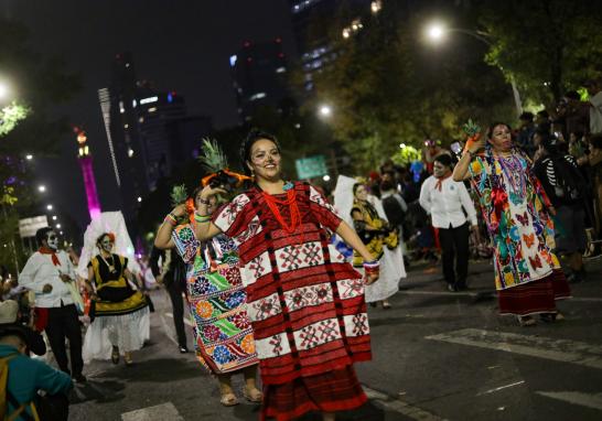 Procesión Nocturna de Catrinas 2024