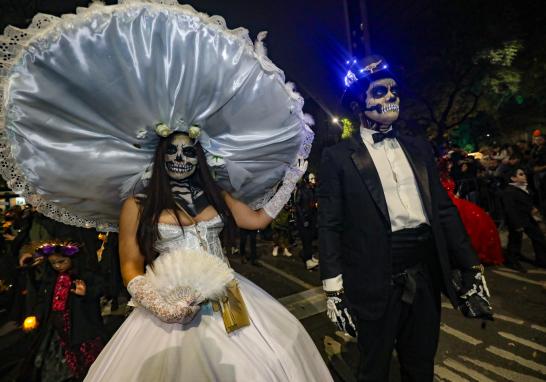 Procesión Nocturna de Catrinas 2024