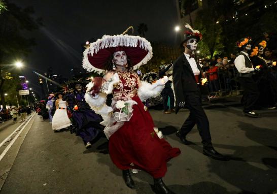 Procesión Nocturna de Catrinas 2024