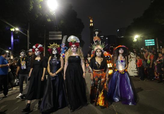 Procesión Nocturna de Catrinas 2024