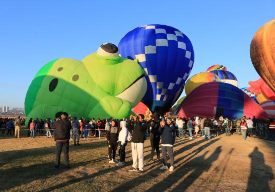 Inauguración de la Feria Internacional del Globo de León 2024