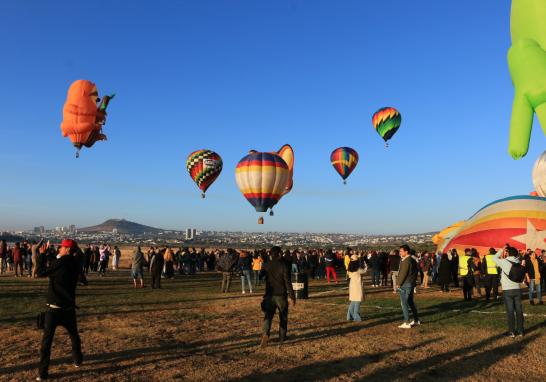 Inauguración de la Feria Internacional del Globo de León 2024