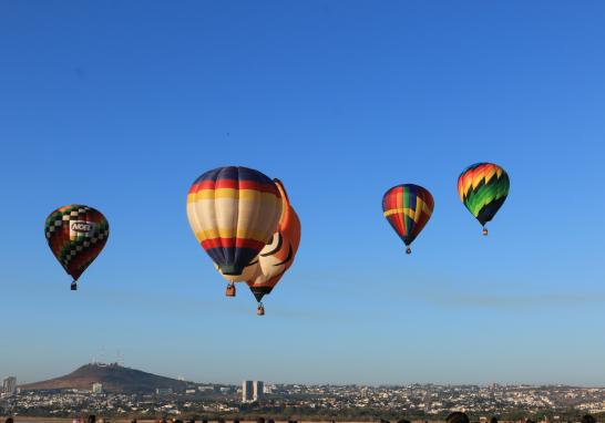 Inauguración de la Feria Internacional del Globo de León 2024