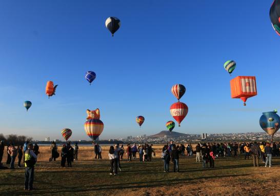 Inauguración de la Feria Internacional del Globo de León 2024