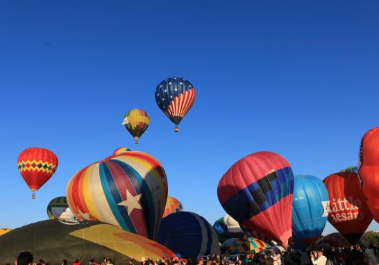 Inauguración de la Feria Internacional del Globo de León 2024