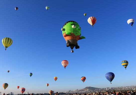 Inauguración de la Feria Internacional del Globo de León 2024