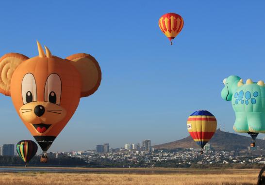 Inauguración de la Feria Internacional del Globo de León 2024