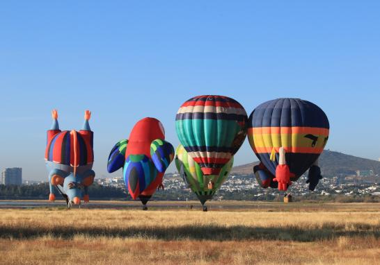 Inauguración de la Feria Internacional del Globo de León 2024