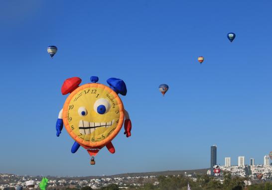 Inauguración de la Feria Internacional del Globo de León 2024