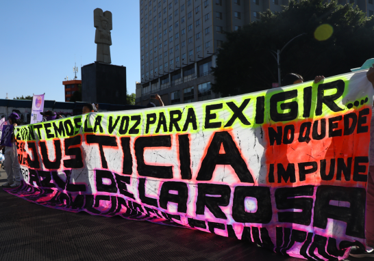 Contingentes, activistas y ciudadanas salen a las calles este 25 de noviembre con motivo del Día Internacional de la Eliminación de la Violencia en Contra de la Mujer.