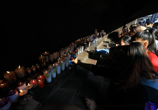 Millones de fieles visitaron la Basílica de Guadalupe, para cantar las mañanitas a la virgen.