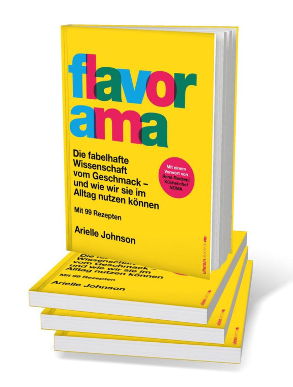 Un fascinante recorrido por la ciencia del sabor, este libro combina química, neurociencia y gastronomía para explicar cómo percibimos los alimentos. Dr. Arielle Johnson, experta en fermentación y colaboradora de Noma, desglosa las leyes del sabor y ofrece recetas prácticas para aplicar sus descubrimientos. Desde cócteles innovadores hasta platos complejos, Flavorama es una obra ideal para quienes buscan entender la gastronomía desde una perspectiva científica.