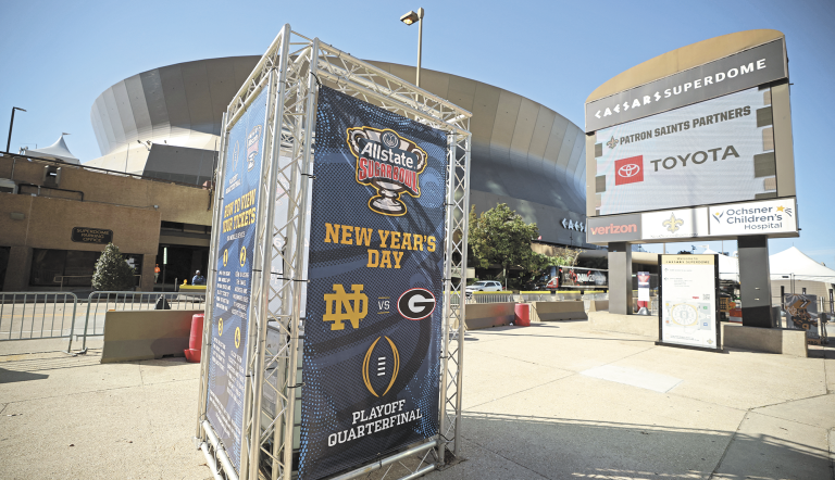 El Sugar Bowl se juega en Nueva Orleans todos los años desde 1935.