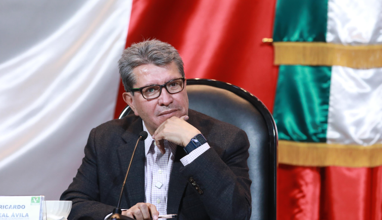 Ricardo Monreal, presidente de la Junta de Coordinación Política de la Cámara de Diputados.