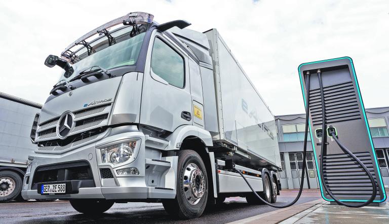 E-Mobility: Mercedes-Benz Trucks schließt strategische Partnerschaft für Ladeinfrastruktur mit Siemens Smart Infrastructure, ENGIE und EVBox Group  E-Mobility: Mercedes-Benz Trucks establishes a strategic charging infrastructure partnership with Siemens Smart Infrastructure, ENGIE and EVBox Group-Veröffentlichungsdatum: 30.06.2021Publishdate: 2021/06/30