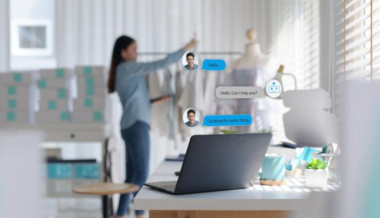 Las pymes usan la Inteligencia Artificial para dar una mejor atención al cliente y crear estrategias de marketing. Shutterstock.