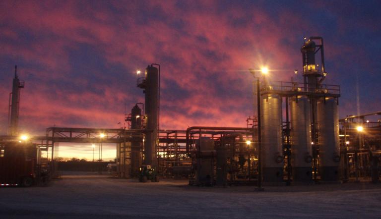 Instalaciones de gas natural de Energy Transfer. Foto: Especial.