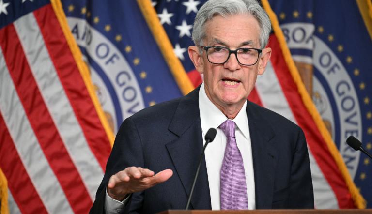 Jerome Powell, presidente de la Reserva Federal de Estados Unidos.